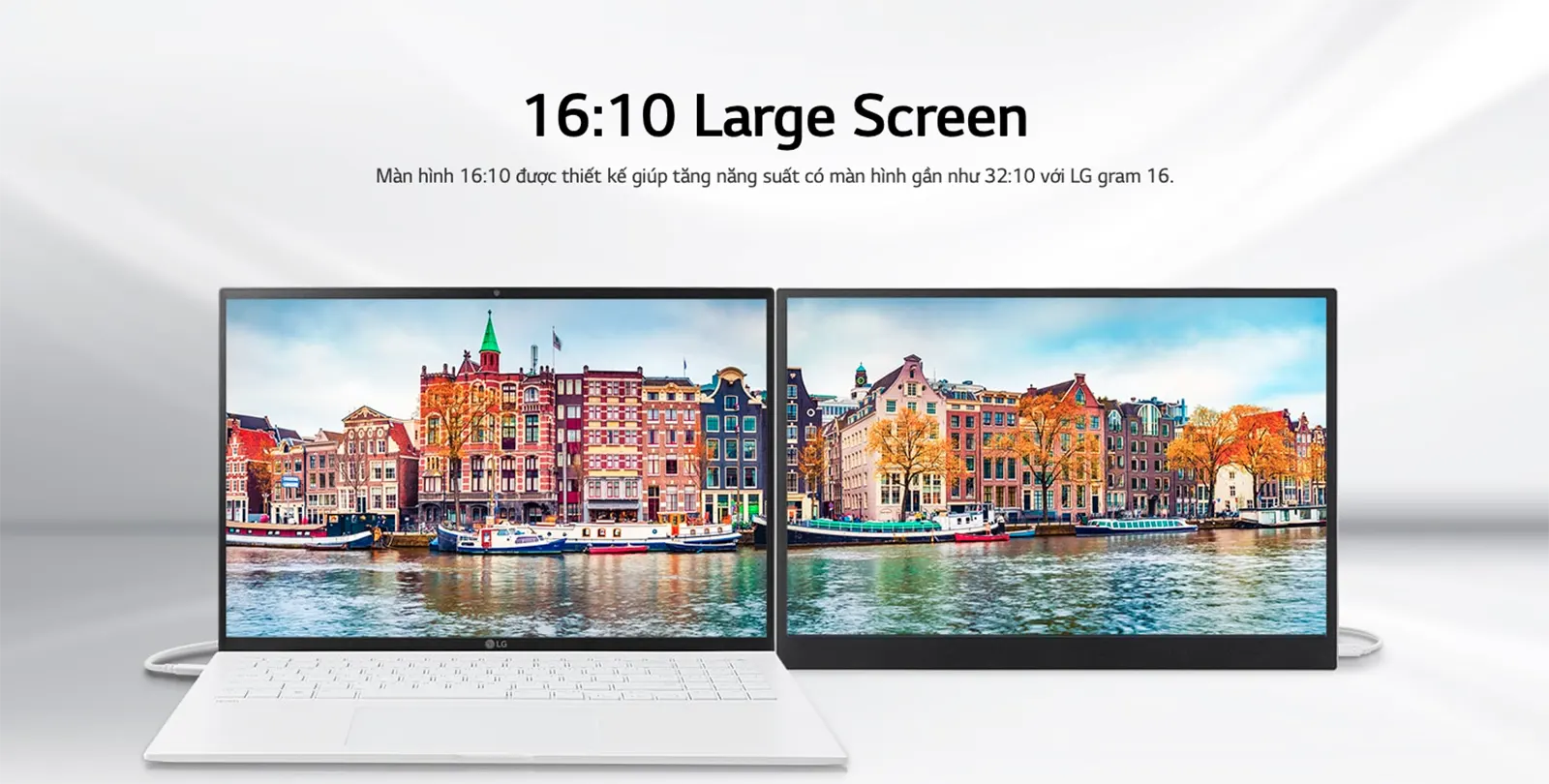 Màn hình di động LG Gram +view 16inch
