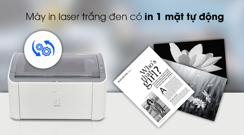 Máy In Laser Trắng Đen Canon LBP2900