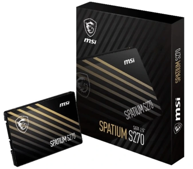 SSD MSI SPATIUM S270 120GB/240GB 2.5 inch Sata III