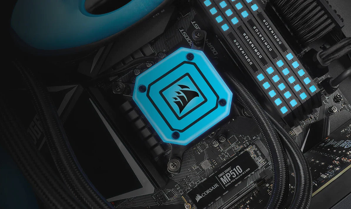 Tản nhiệt nước Corsair H115i ELITE CAPELLIX - Máy bơm trung tâm