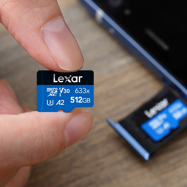 Thẻ Nhớ MicroSDXC Lexar A1 64GB 633x U3