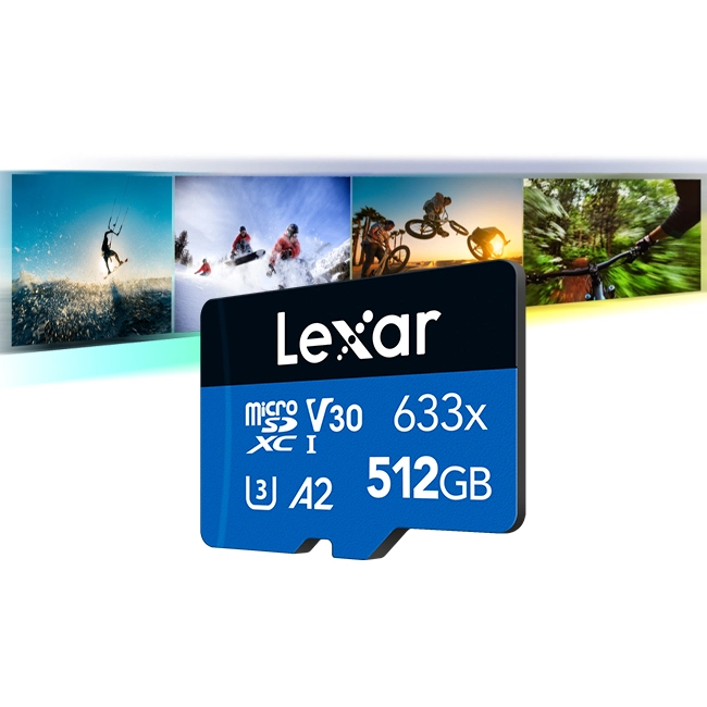 Thẻ Nhớ MicroSDXC Lexar A1 64GB 633x U3