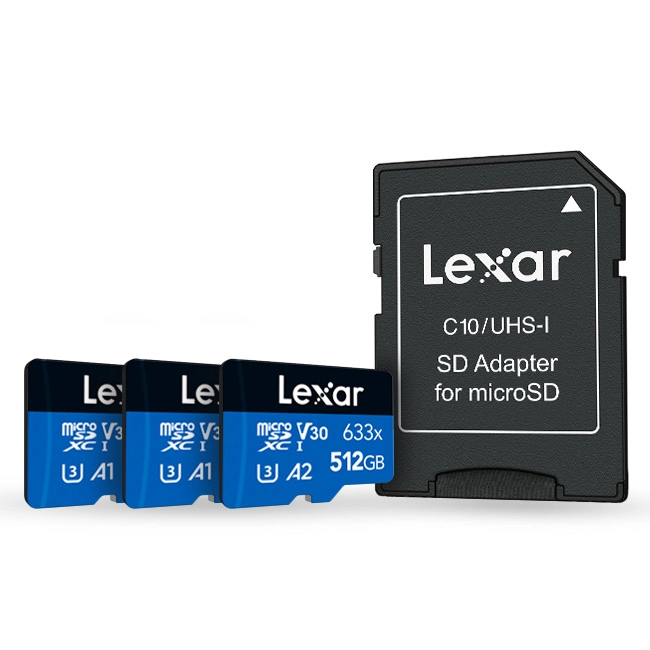 Thẻ Nhớ MicroSDXC Lexar A1 64GB 633x U3