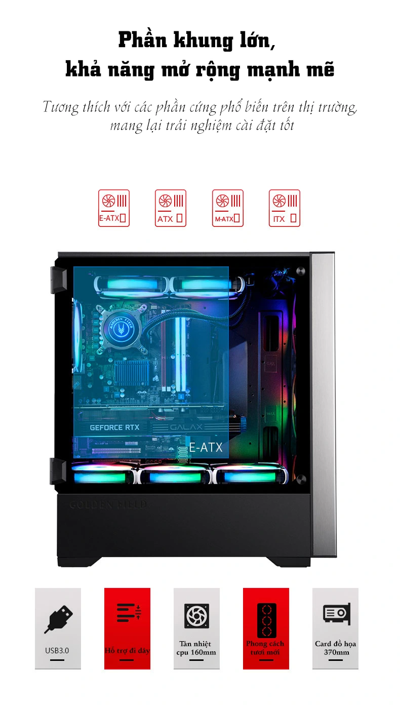 Vỏ Case Golden Field Z22