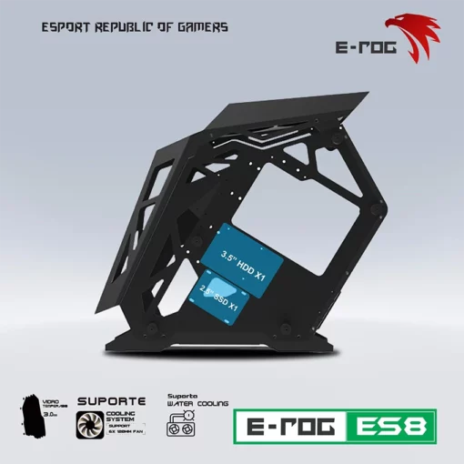 Vỏ Case VSP Esport Rog ES8 Black Chính hãng tại Nguyễn Vũ Store