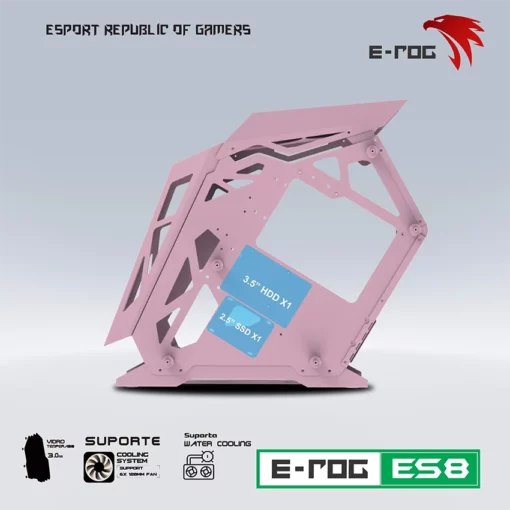 Vỏ Case VSP Esport Rog ES8 Pink Chính hãng tại Nguyễn Vũ Store