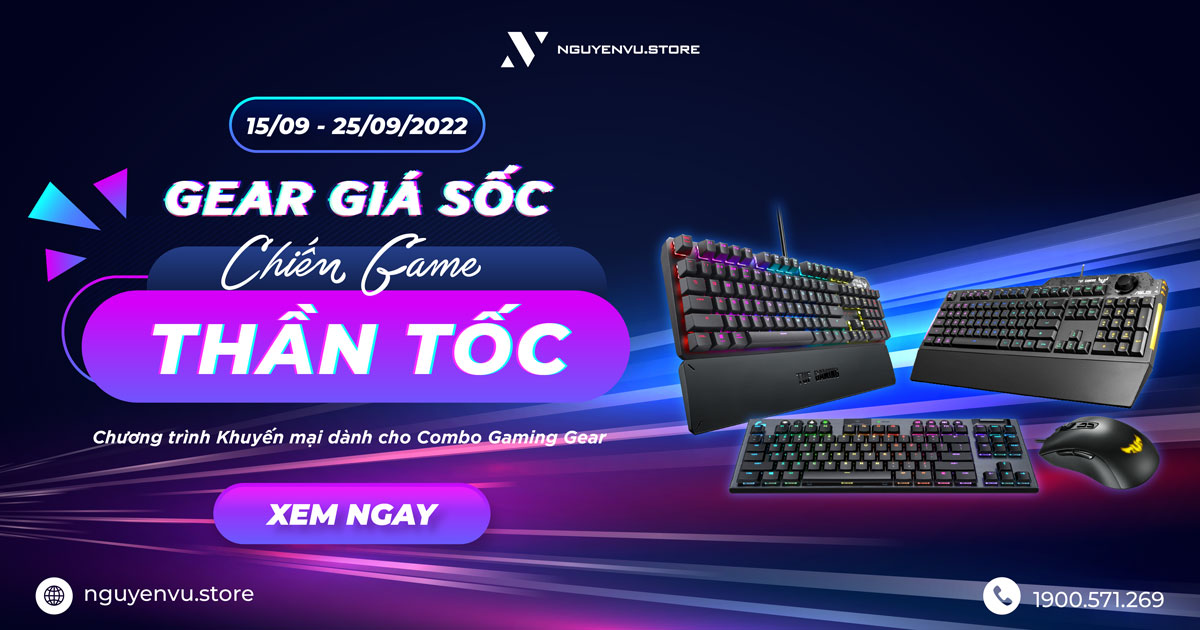 Gear Giá Sốc - Chiến Game Thần Tốc