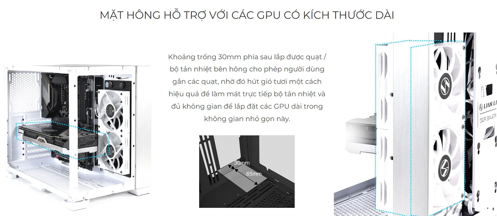 Vỏ case Lian-li O11 Dynamic mini Chính hãng