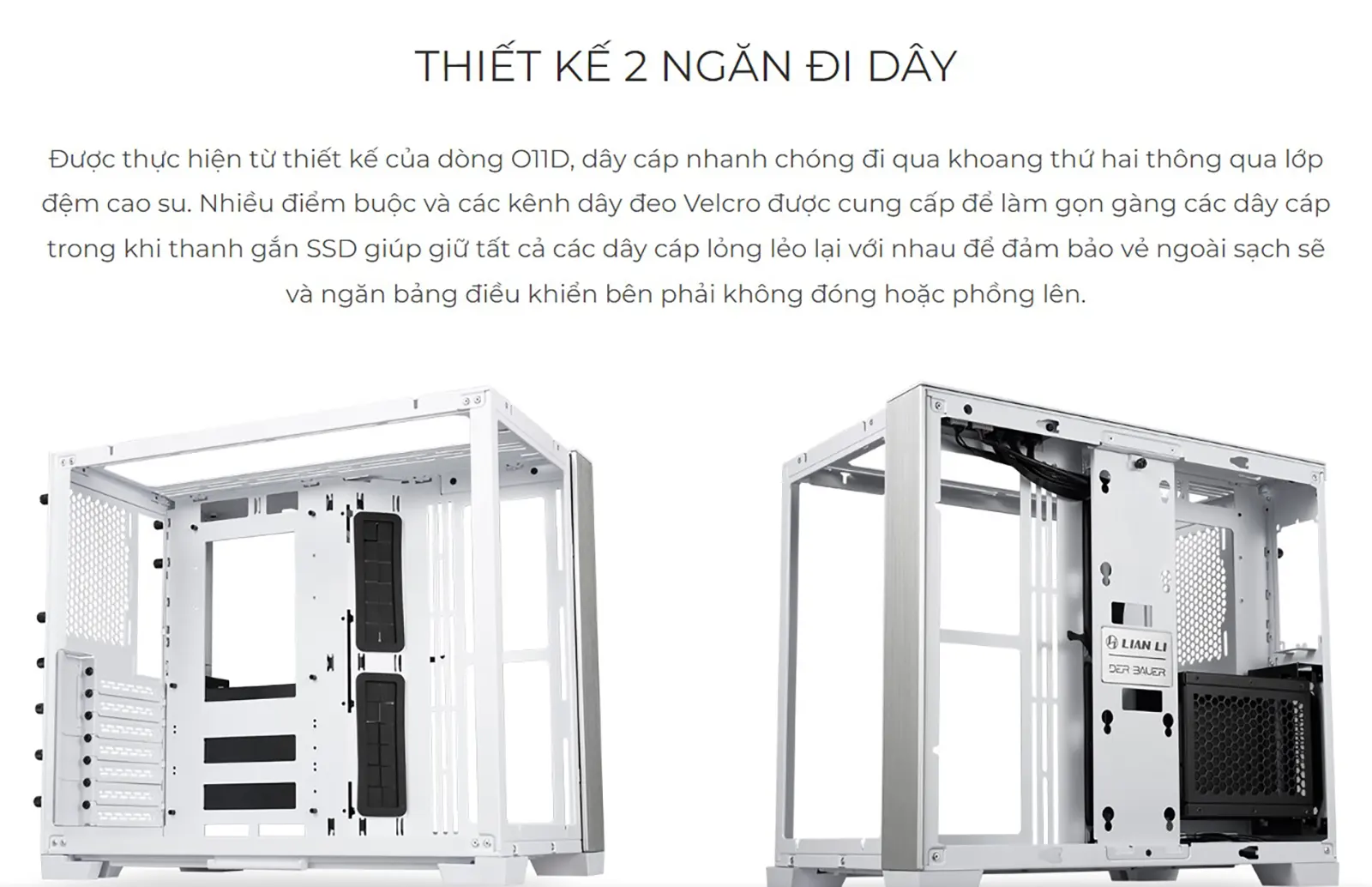 Vỏ case Lian-li O11 Dynamic mini Chính hãng