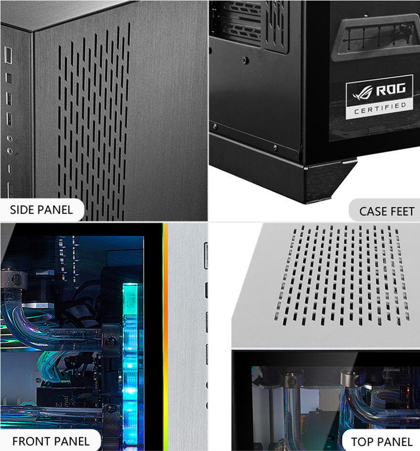 Vỏ Case LIAN-LI PC O11 Dynamic XL ROG Certify Black/White/Silver chính hãng giá rẻ tại Nguyễn Vũ