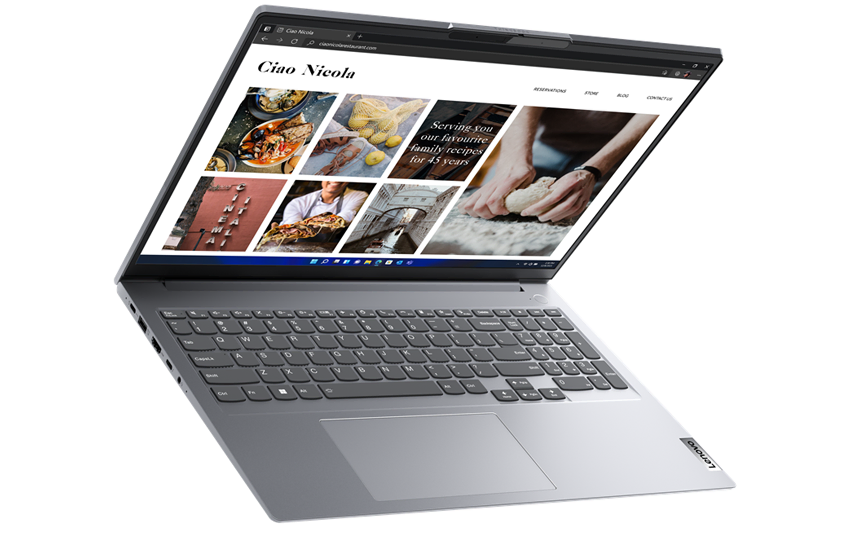 Laptop Lenovo ThinkBook 16 G4+ IAP 21CY003HVN - Thiết kế