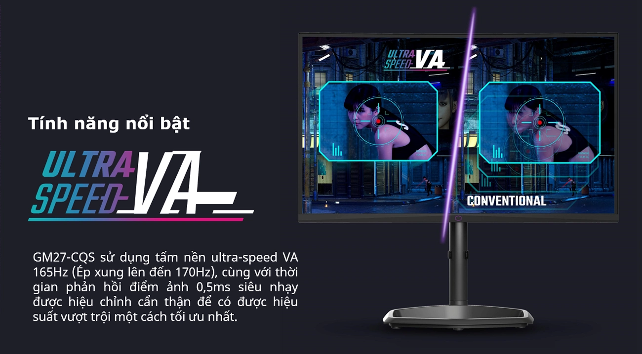 Màn hình Cooler Master GM27-CQS 27inch