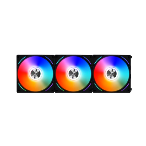 Quạt Tản Nhiệt UNI Fan AL 120 Triple Black 3 fan 120mm