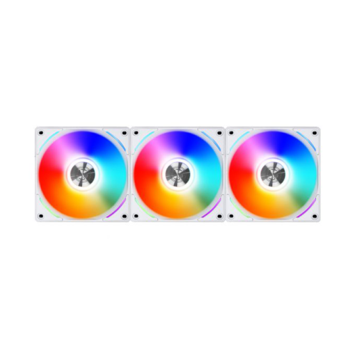 Quạt Tản Nhiệt UNI Fan AL 120 Triple White 3 fan 120mm