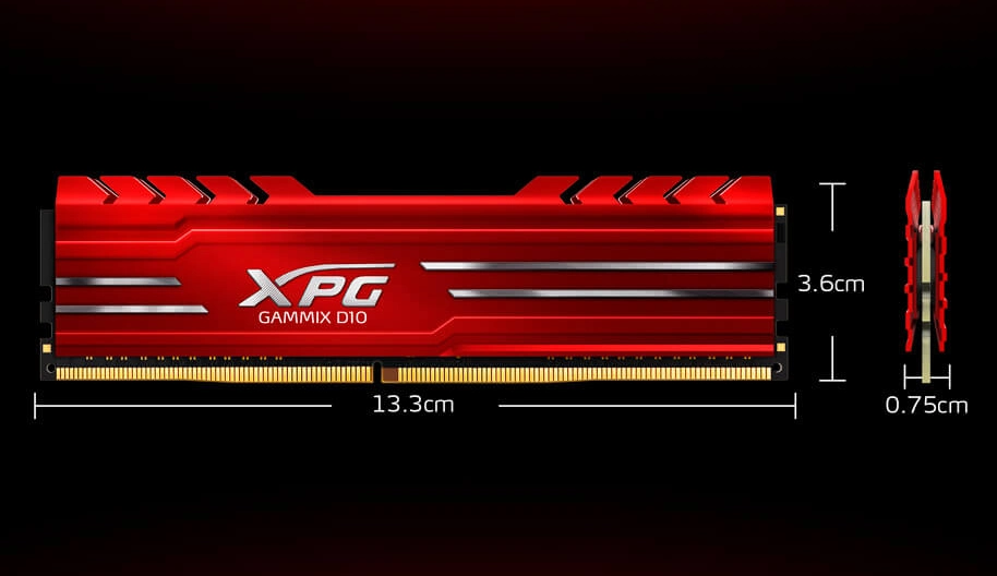 Ram Adata XPG GAMMIX D10 DDR4 16GB 3200Mhz