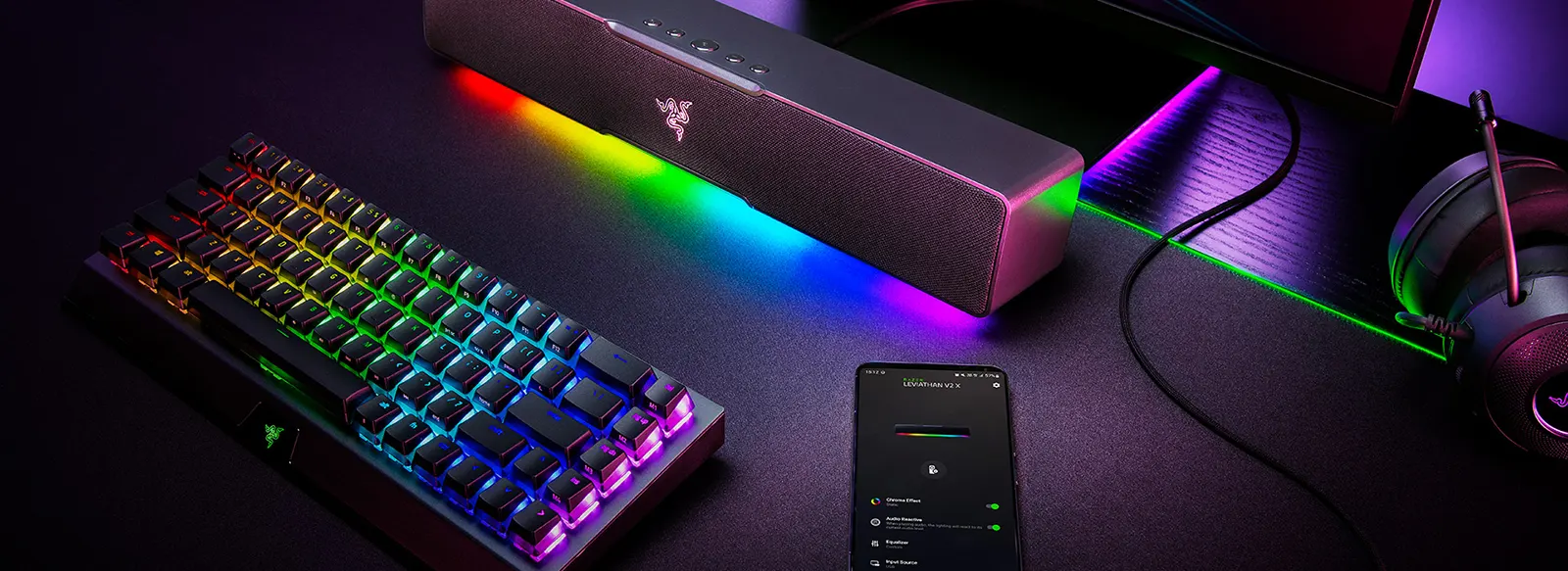 Loa Razer Leviathan V2 X Chính hãng