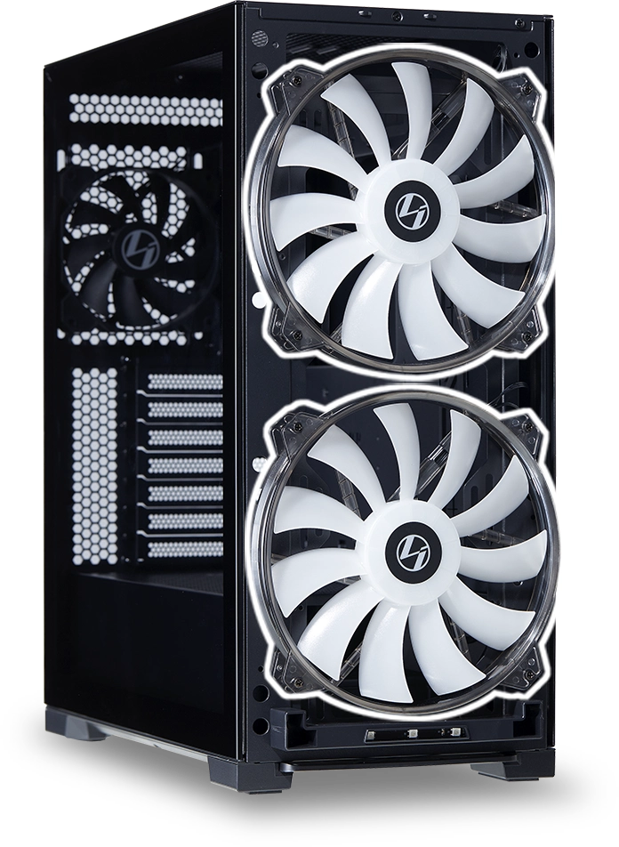 Vỏ Case LIAN-LI LANCOOL 215 Black/White - Mid Tower