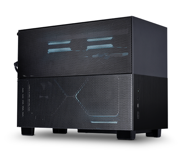 Vỏ Case LIAN-LI Q58 PCIE 4.0 Black/White - Mid Tower