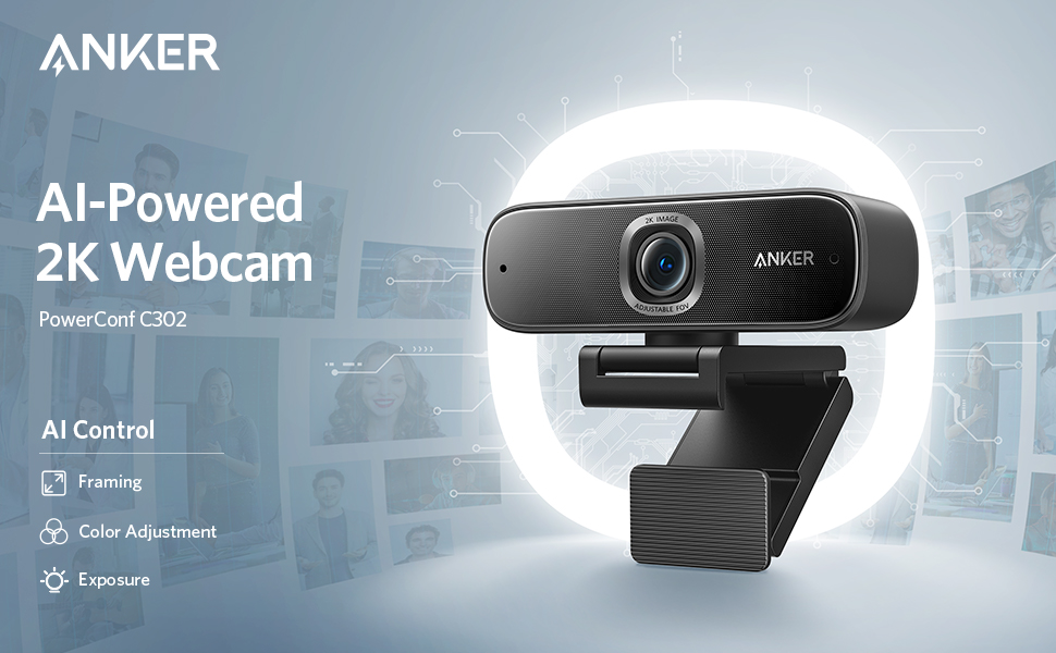 Webcam Anker Powerconf C302 2K