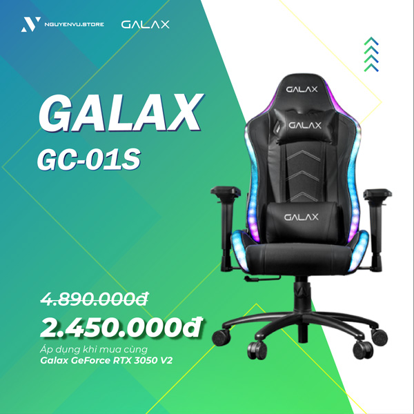 Galax GC-01S | Giảm ngay 50% khi mua cùng Galax GeForce RTX 3050 V2