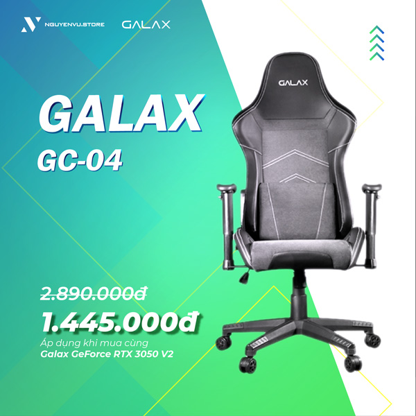 Galax GC-04 | Giảm ngay 50% khi mua cùng Galax GeForce RTX 3050 V2