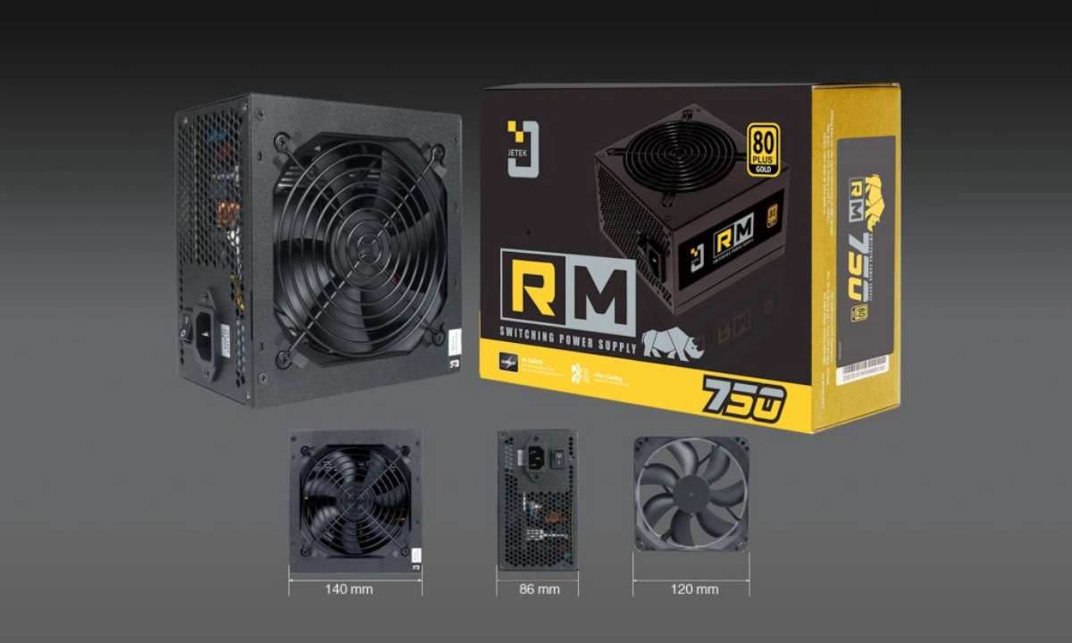 Nguồn máy tính Jetek RM750 V3 750W 6