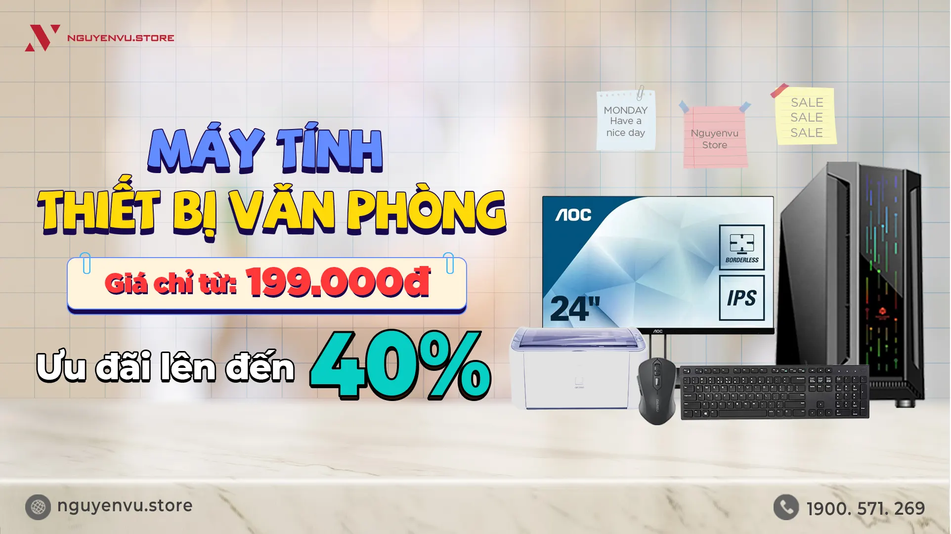 Máy tính - Thiết bị văn phòng