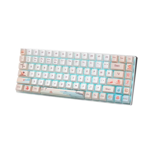 Bàn phím cơ Rapoo MT510PRO Blue Light Cat