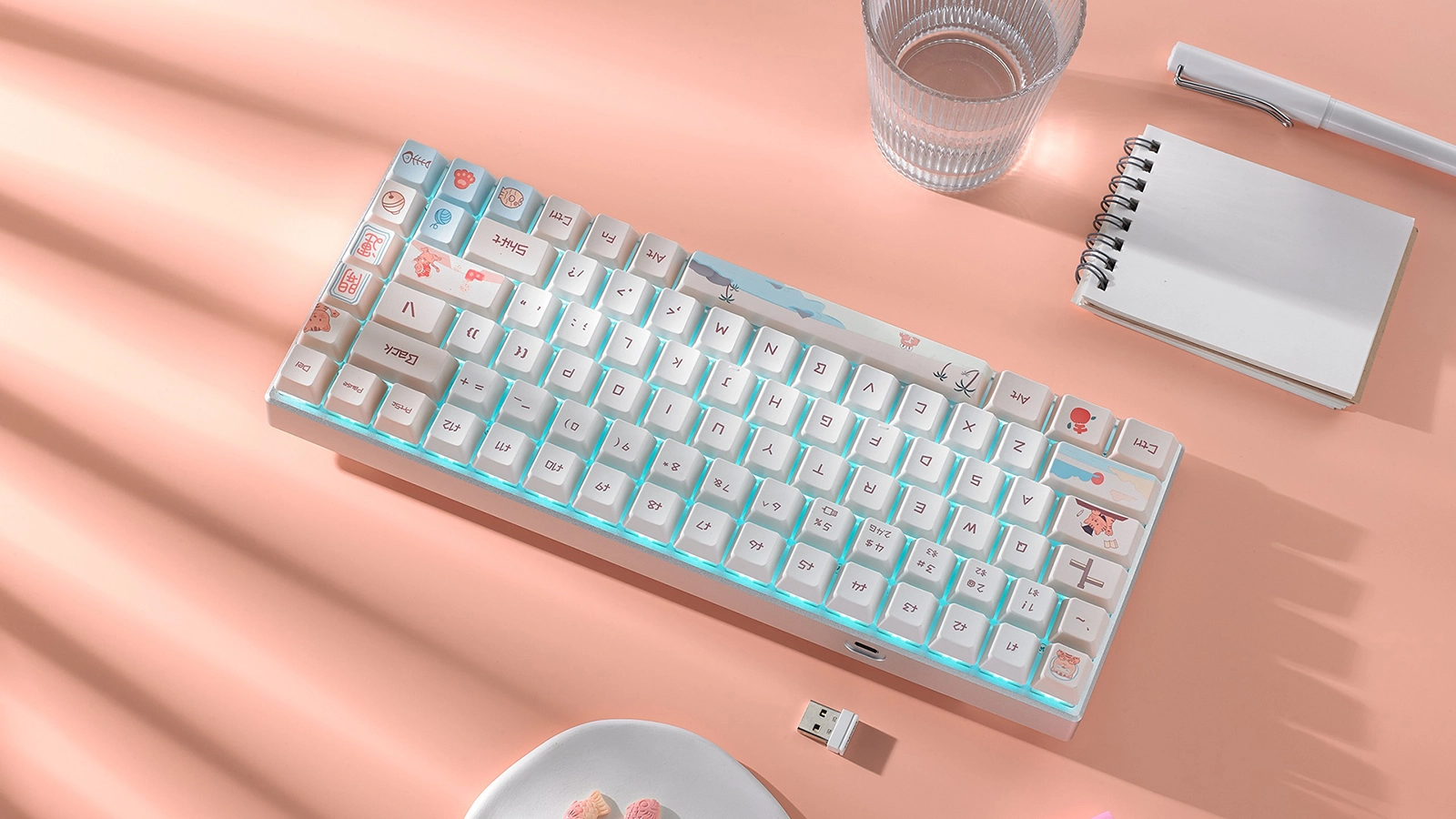 Bàn phím cơ Rapoo MT510PRO Blue Light Three Mode Mechanical