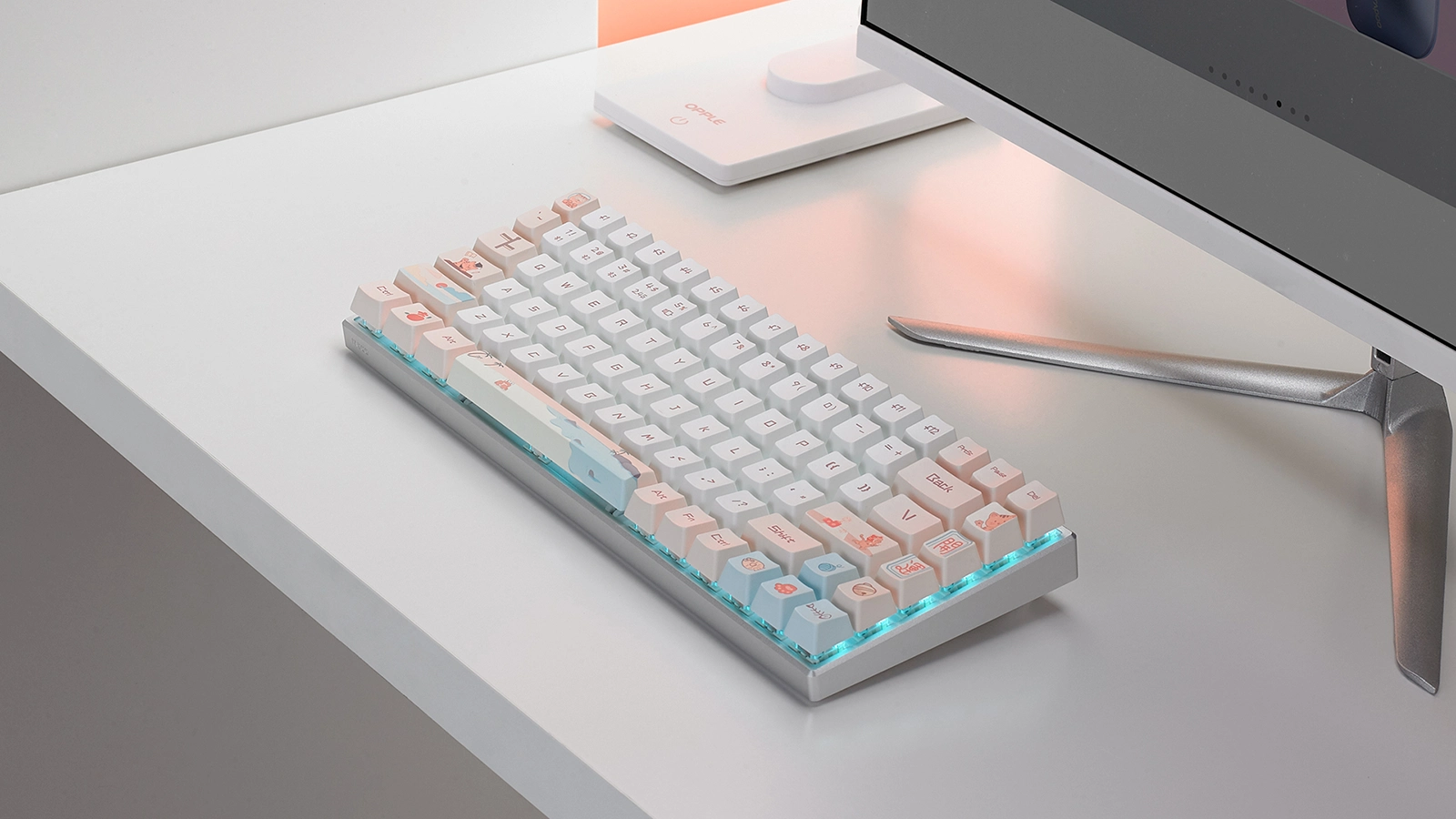 Bàn phím cơ Rapoo MT510PRO Blue Light Three Mode Mechanical
