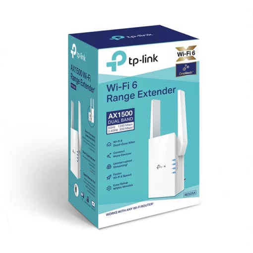 Bộ Mở Rộng Sóng WiFi 6 TP-Link RE505X Chính hãng