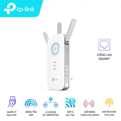 Bộ Mở Rộng Sóng WiFi TP-Link RE450 AC1750 Chính hãng tại Nguyễn Vũ Store