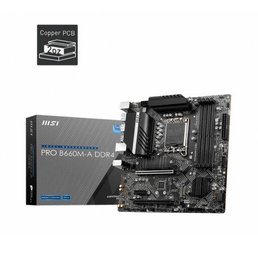 MAINBOARD MSI PRO B660M-A DDR4 Chính hãng tại Nguyễn Vũ Store
