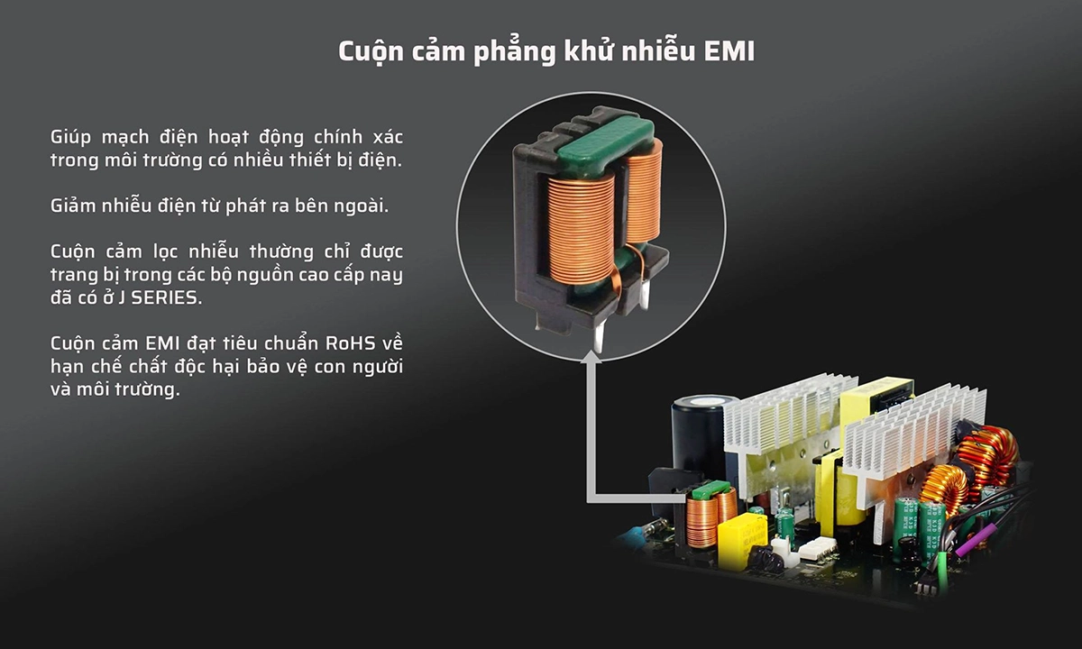 Nguồn máy tính JETEK J650 650W