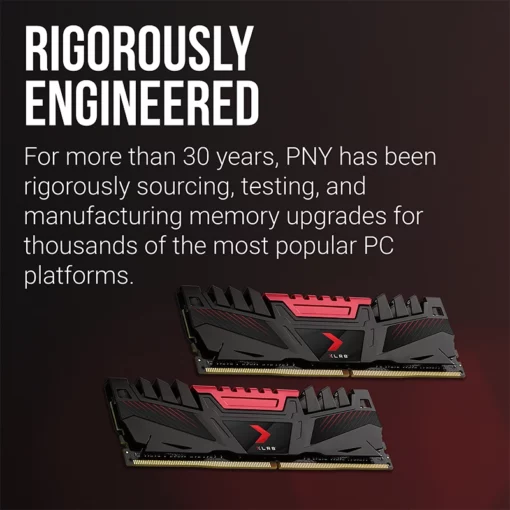 Ram PNY XLR8 Gaming 8GB (1x8GB) DDR4 3200MHz Chính hãng tại Nguyễn Vũ Store