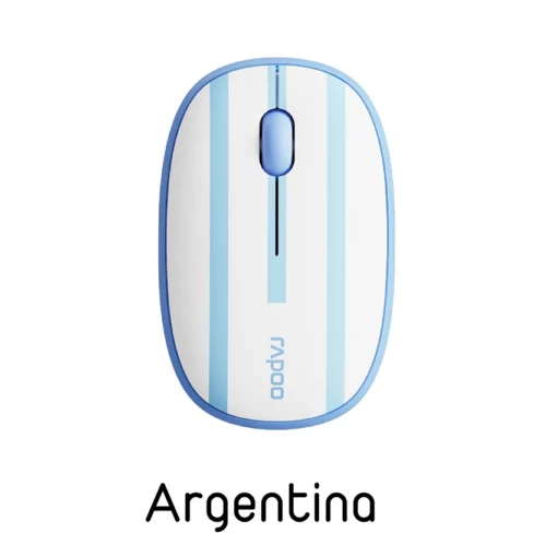 Chuột Rapoo M650 Silent - Phiên Bản World Cup 2022 Argentina