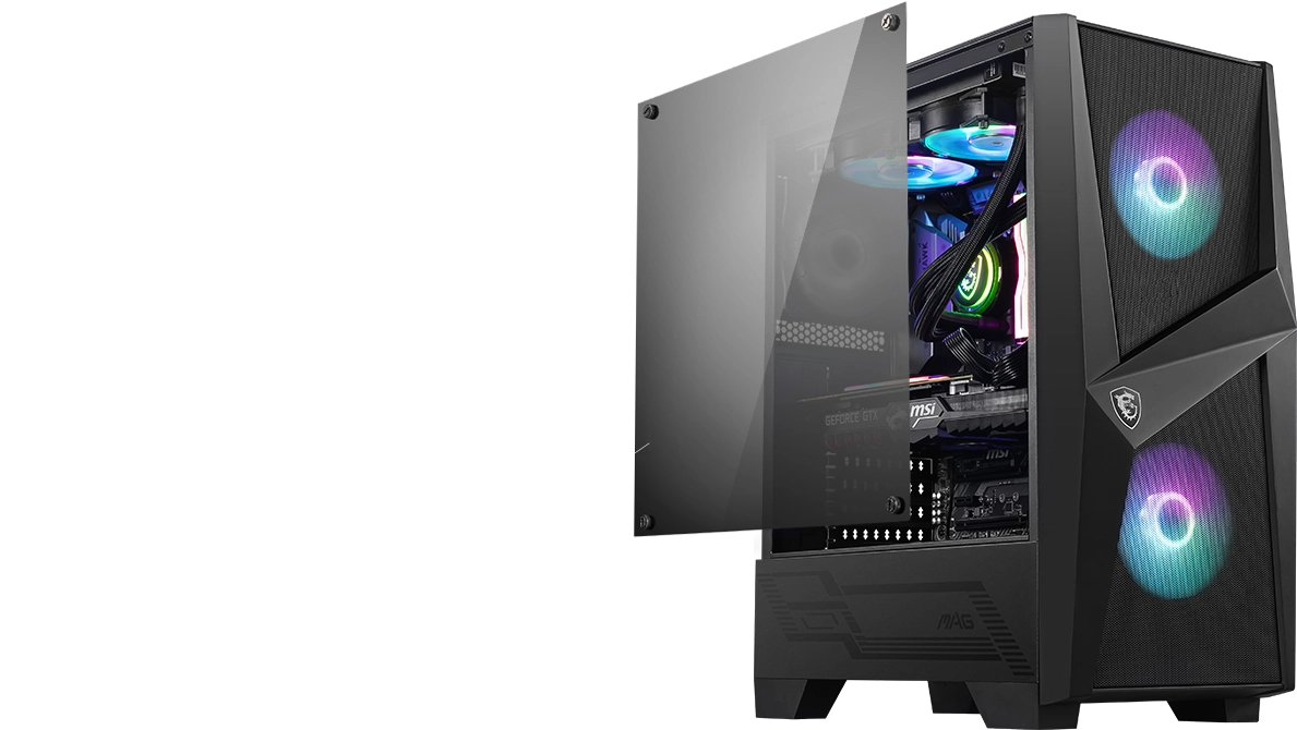 Vỏ Case MSI MAG FORGE 100R - Mid Tower