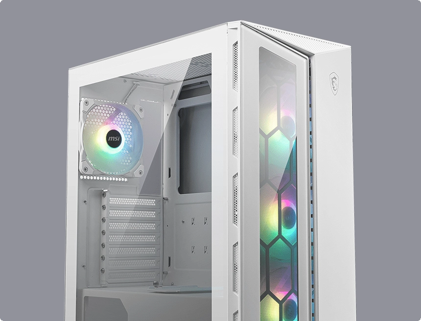 Vỏ Case MSI MPG GUNGNIR 110R White Mid-Tower