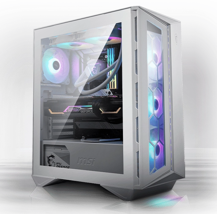 Vỏ Case MSI MPG GUNGNIR 110R White Mid-Tower