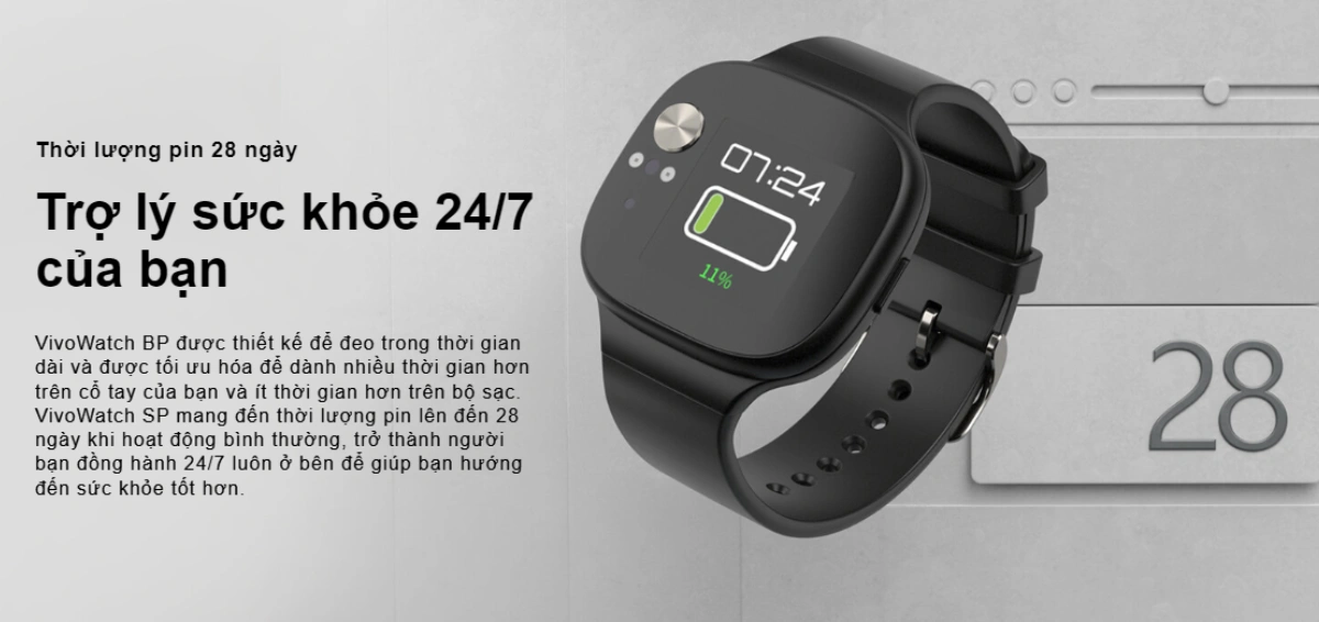 ASUS VivoWatch BP HC-A04 trợ lý sức khỏe