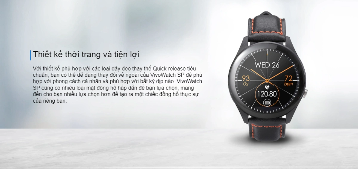 ASUS VivoWatch SP HC-A05 thiết kế thời trang và tiện lợi