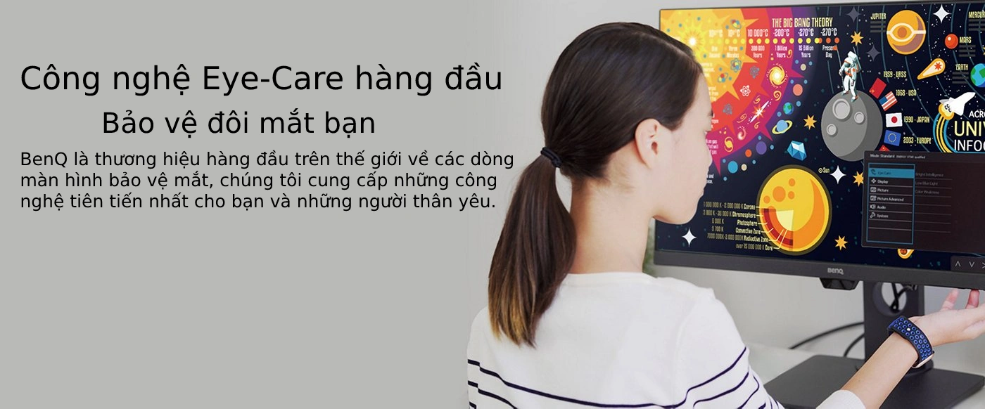 Màn hình BenQ GW2480T công nghệ eye care