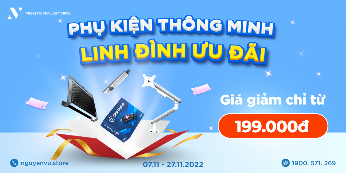 Phụ kiện thông minh - Linh đình ưu đãi | Nguyễn Vũ Store