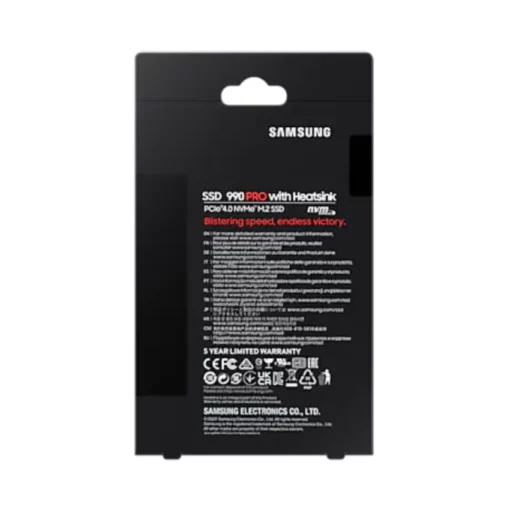 SSD 990 PRO with Heatsink chính hãng giá tốt tại Nguyễn Vũ Store Cần Thơ