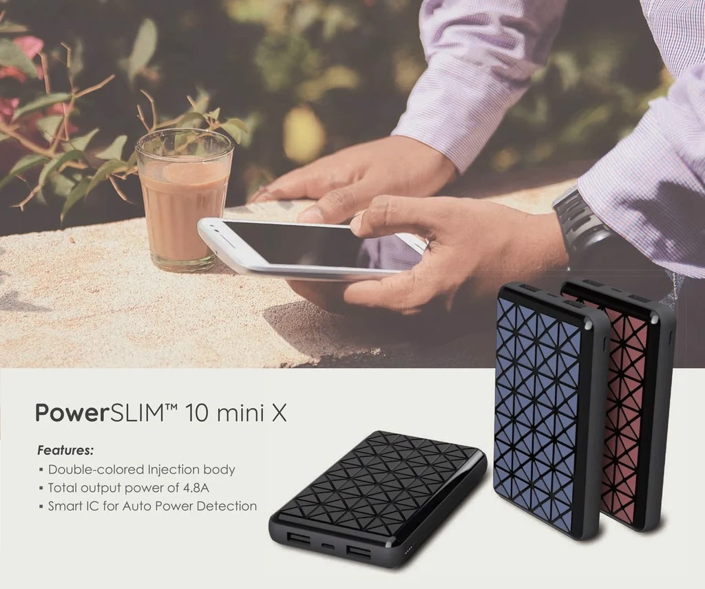 Sạc dự phòng Andino PowerSLIM 10.000mAh Mini X