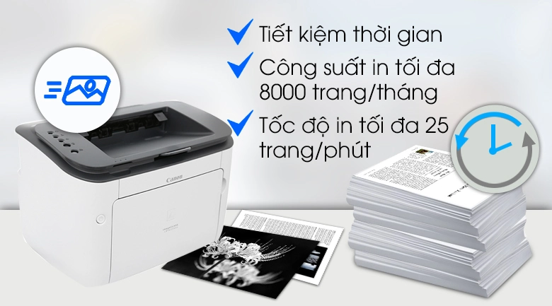 Máy in laser trắng đen Canon LBP6230DN