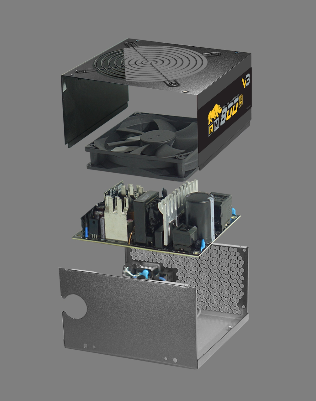 Nguồn máy tính Jetek RM800 V3 - 80 Plus Gold
