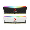 Ram PNY XLR8 Gaming RGB 8/ 16GB DDR4 3200MHz (White/ Black)