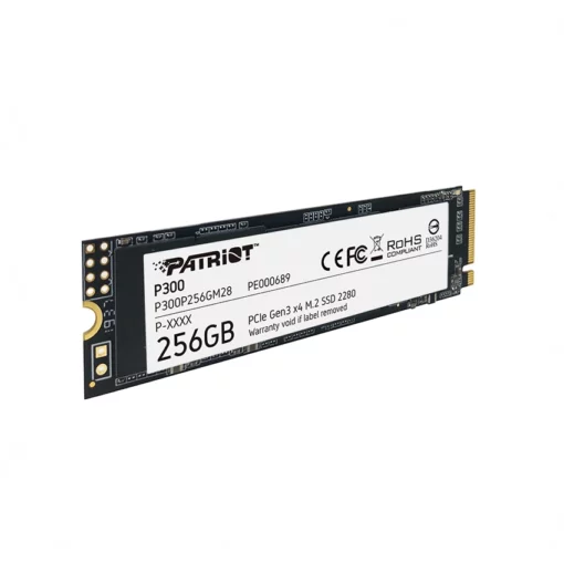 SSD PATRIOT P300 M.2 2280 PCIE GEN 3×4 256 Gb