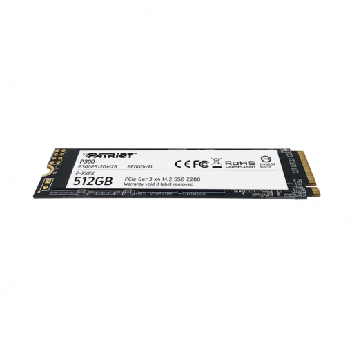 SSD PATRIOT P300 M.2 2280 PCIE GEN 3×4 512 Gb